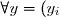 \forall y=(y_{i})_{1\leq i\leq n} \in \mathbb{R}^{n}